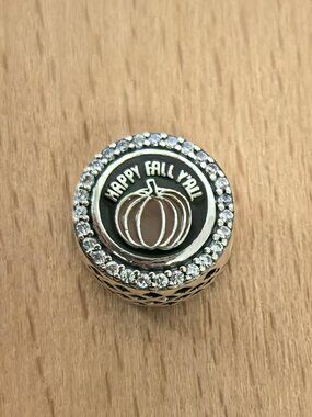 Pandora Halloween Pumpkin Exclusive Charm, S925 Silver Bracelets